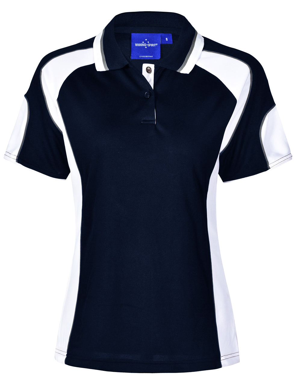 Ladies' Cooldry Contrast Polo With Sleeve Panel - PS62