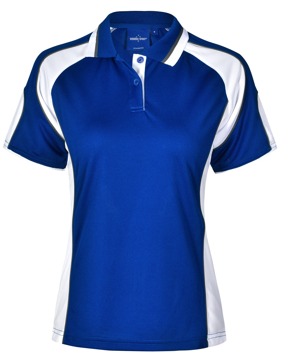Ladies' Cooldry Contrast Polo With Sleeve Panel - PS62