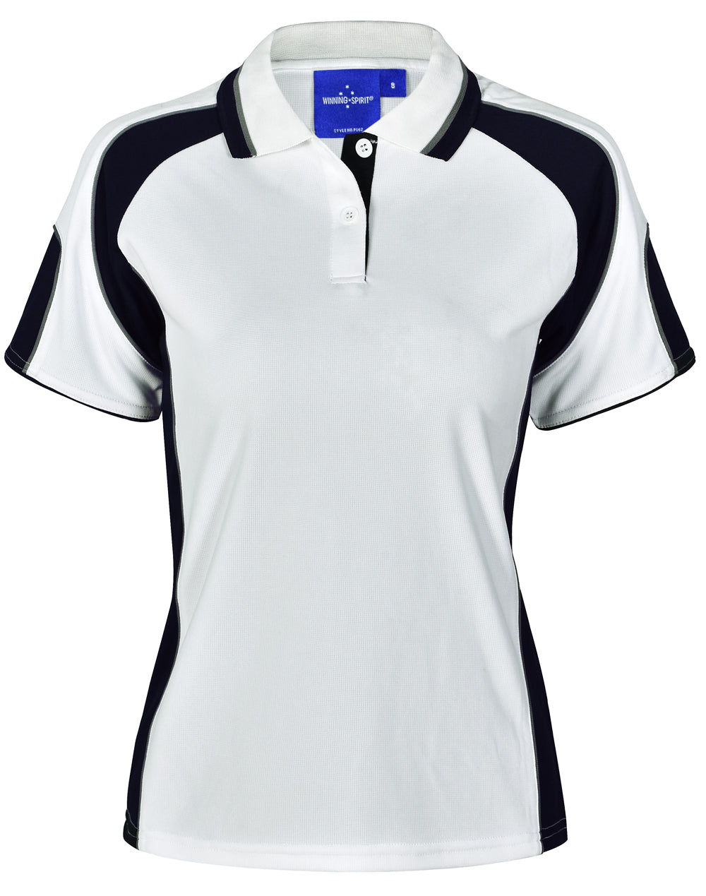 Ladies' Cooldry Contrast Polo With Sleeve Panel - PS62