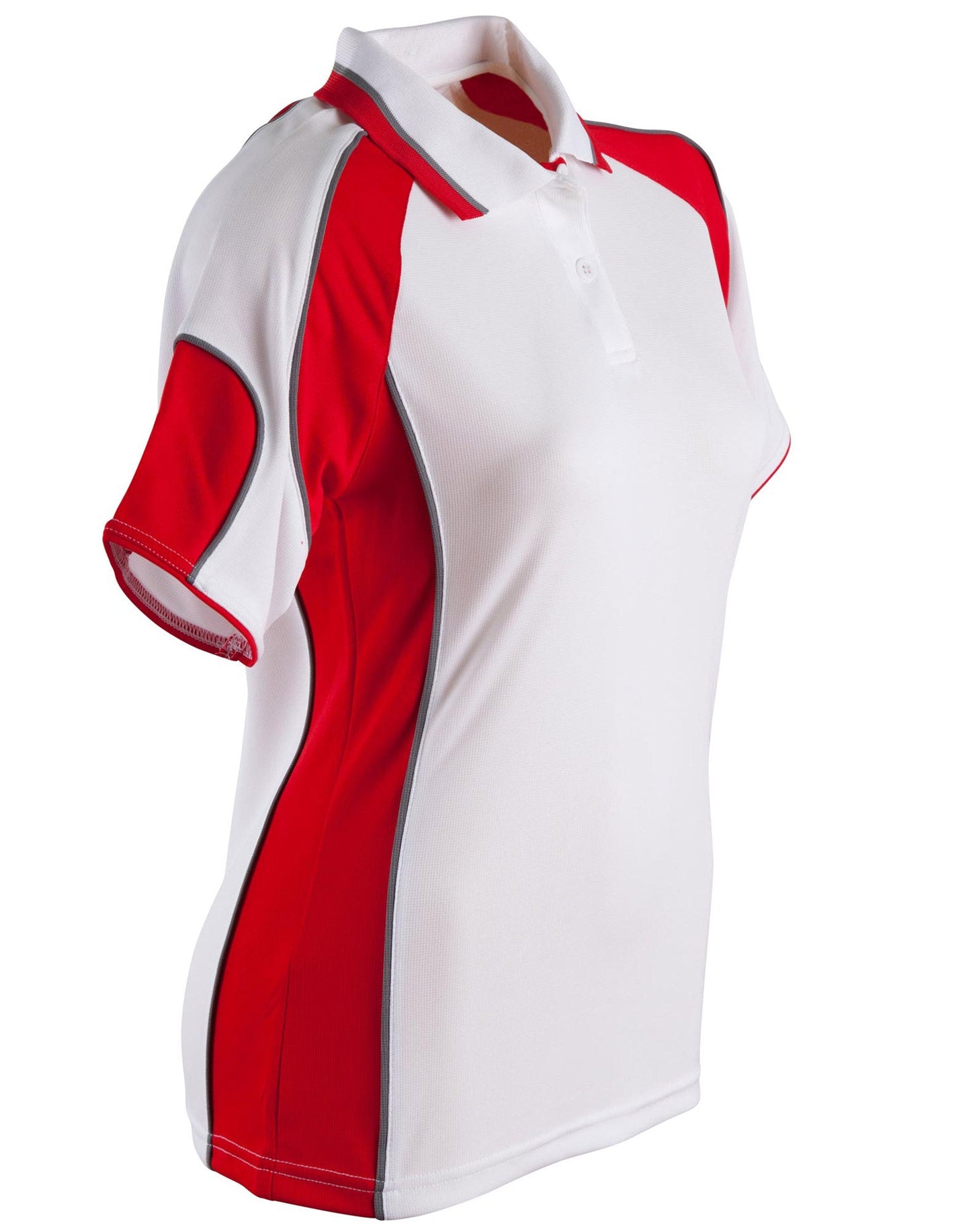 Ladies' Cooldry Contrast Polo With Sleeve Panel - PS62