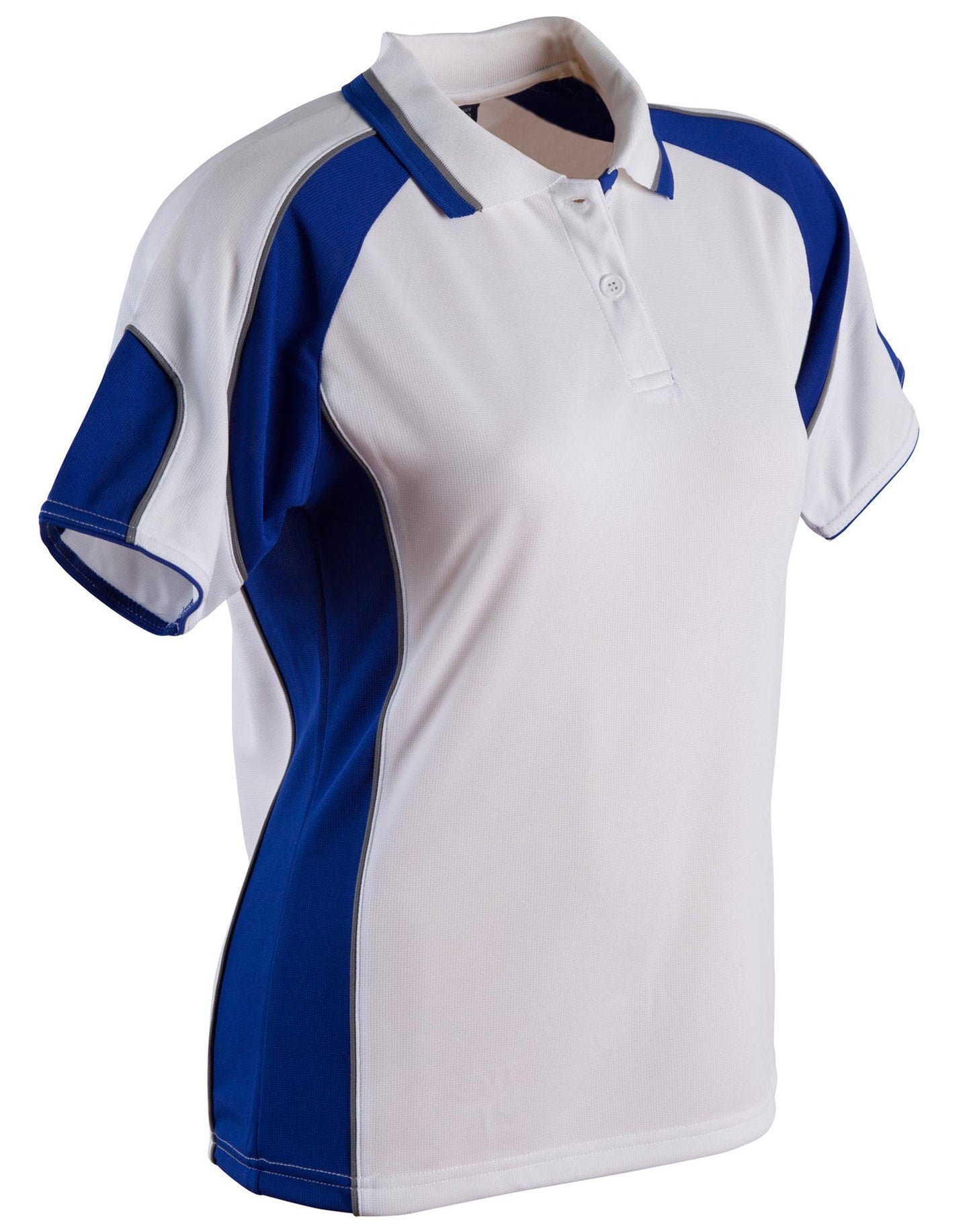 Ladies' Cooldry Contrast Polo With Sleeve Panel - PS62