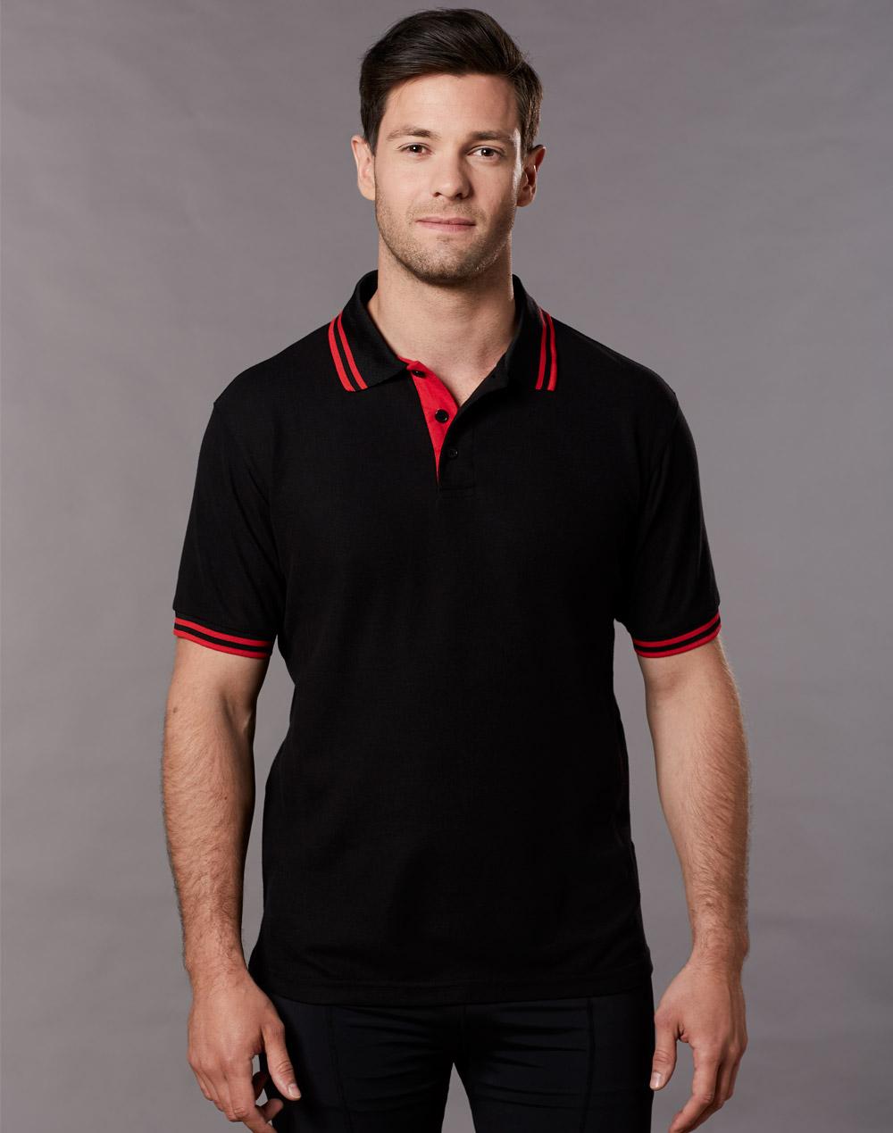Men's Truedry Contrast S/S Polo - PS65