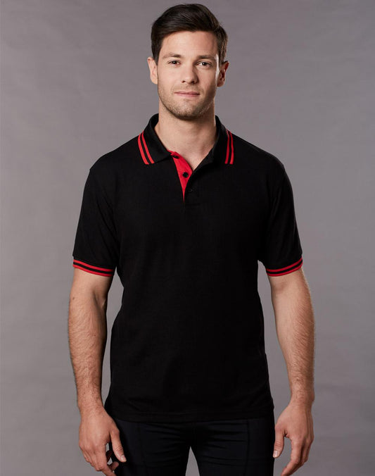 Men's Truedry Contrast S/S Polo - PS65
