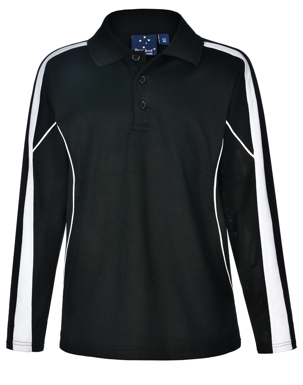 Kids' TrueDry Long Sleeve Polo - PS69K