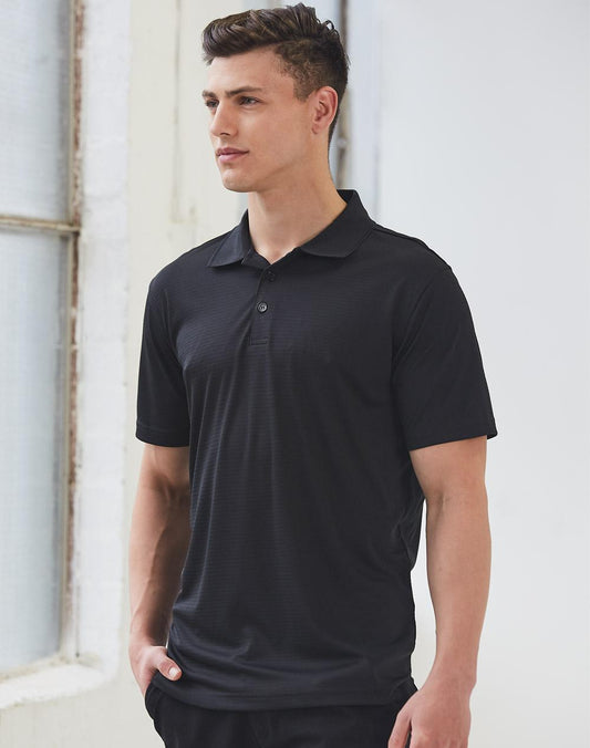 Men's Cooldry Textured Polo - PS75