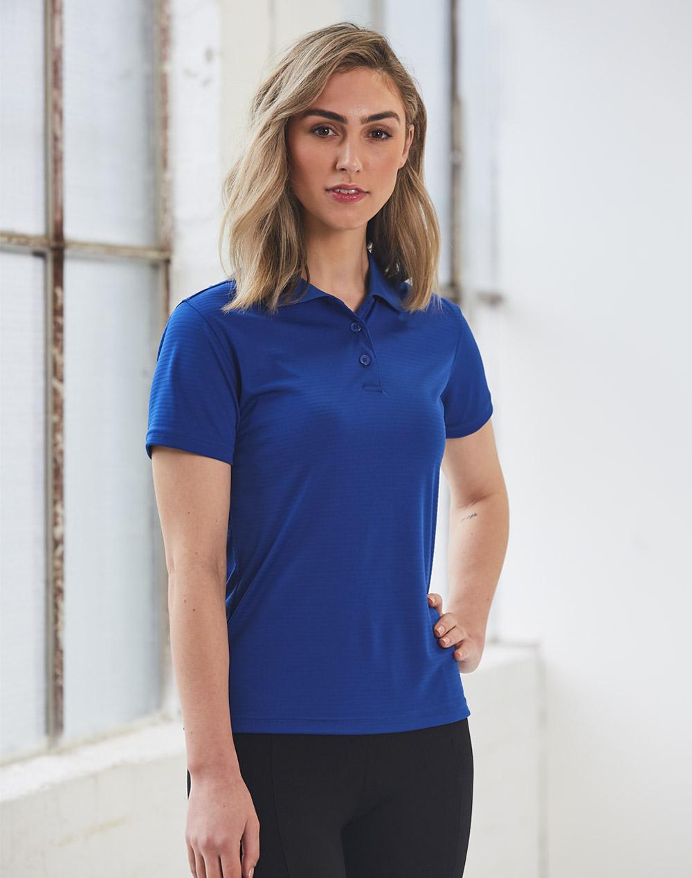 Ladies' Cooldry Textured Polo - PS76