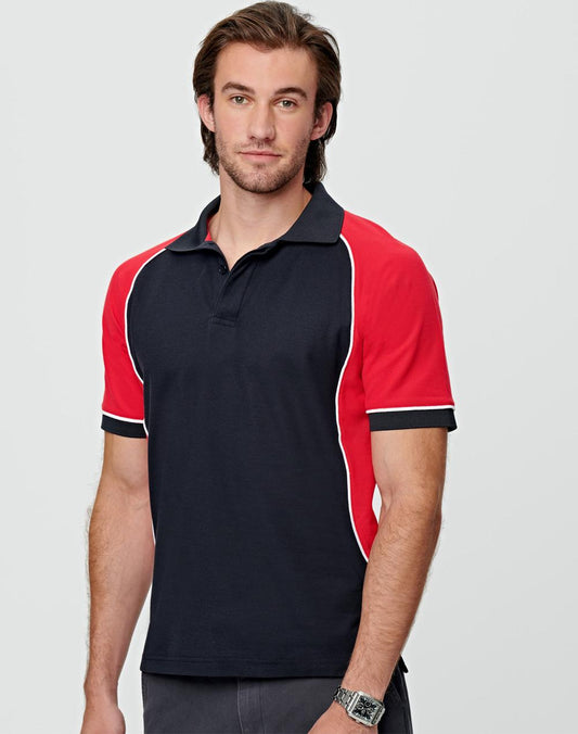 Men's TrueDry Tri-colour S/S Pique Polo - PS77