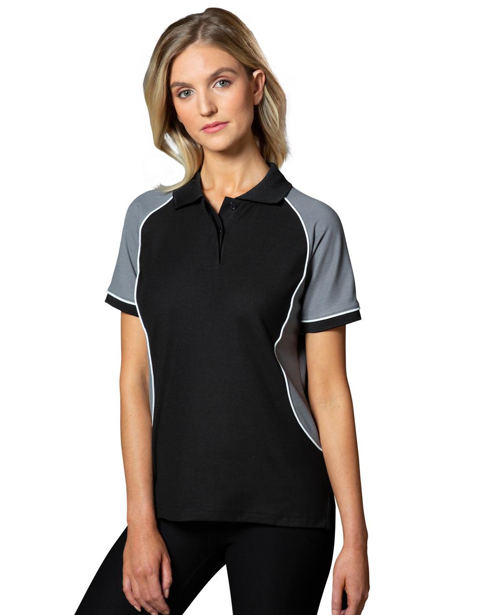 Ladies' TrueDry Tri-colour S/S Pique Polo - PS78