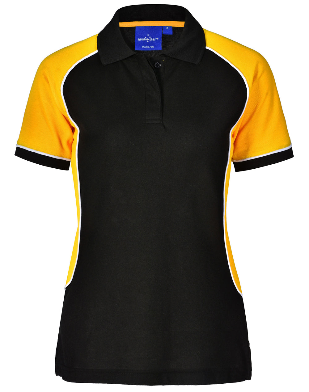 Ladies' TrueDry Tri-colour S/S Pique Polo - PS78