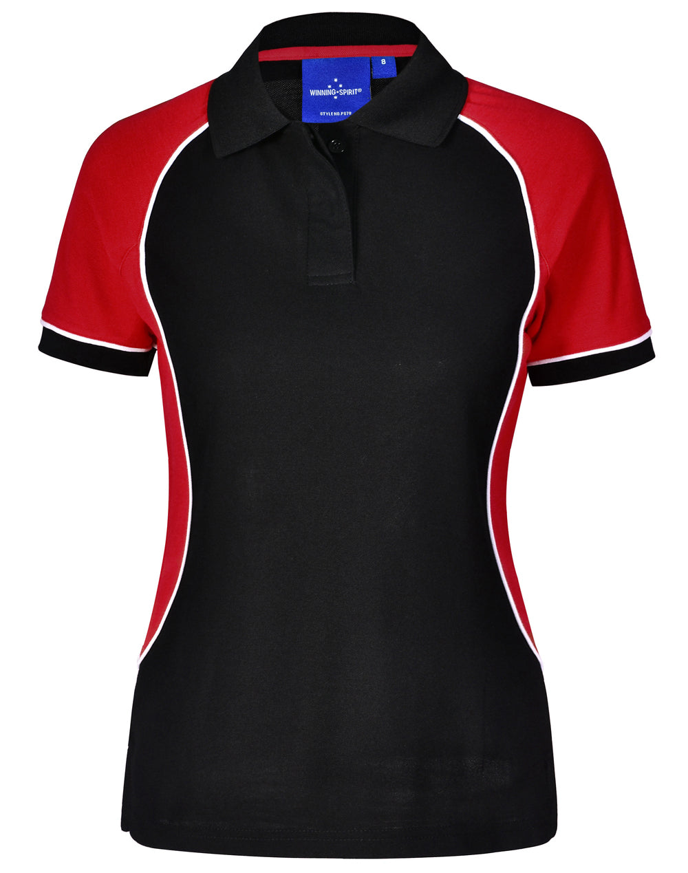 Ladies' TrueDry Tri-colour S/S Pique Polo - PS78