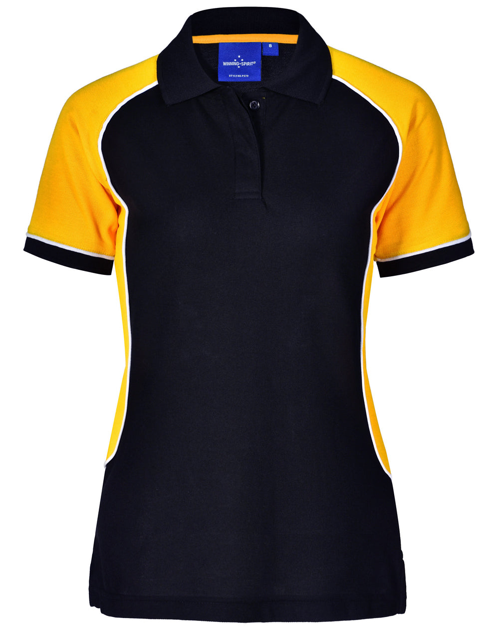 Ladies' TrueDry Tri-colour S/S Pique Polo - PS78