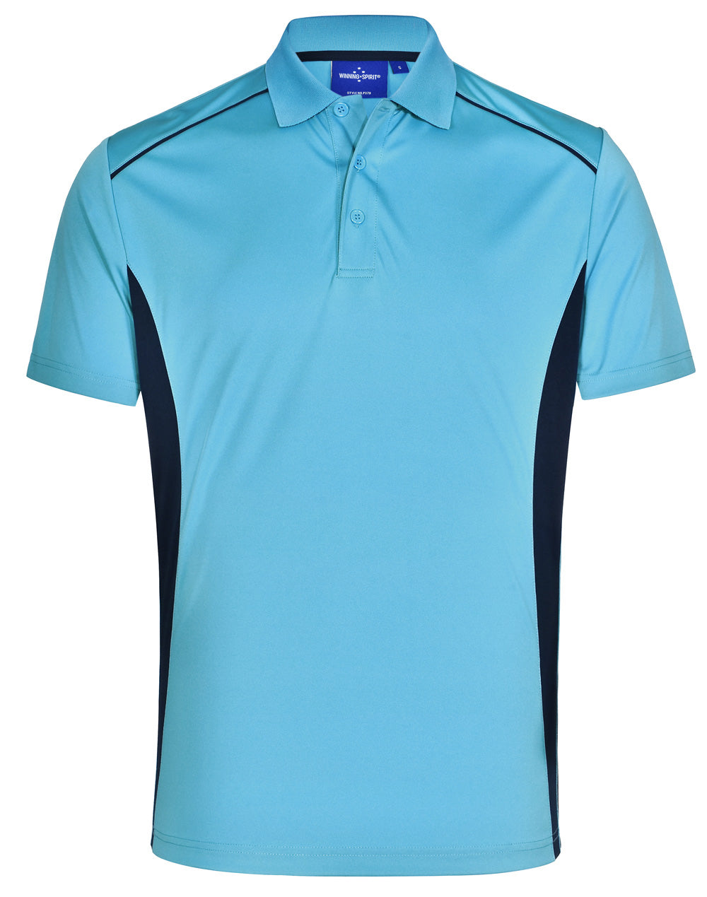 Men's Cooldry S/S Contrast Interlock Polo - PS79