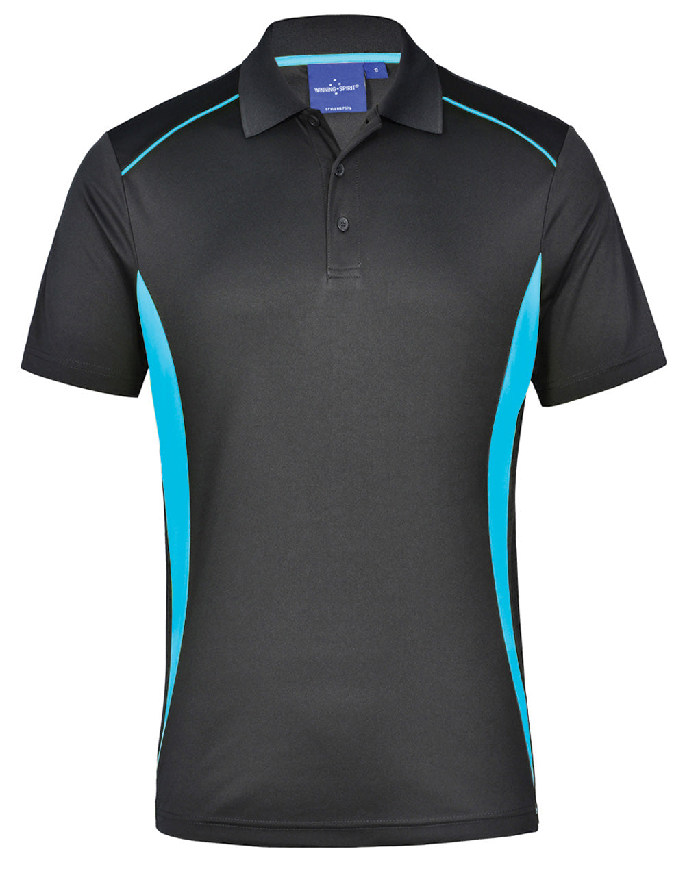 Men's Cooldry S/S Contrast Interlock Polo - PS79