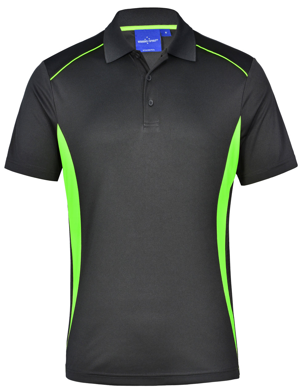 Men's Cooldry S/S Contrast Interlock Polo - PS79
