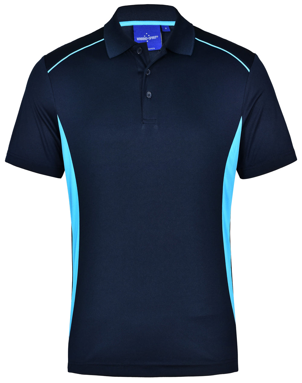 Men's Cooldry S/S Contrast Interlock Polo - PS79
