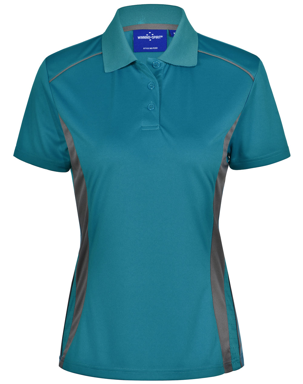 Ladies' Cooldry S/S Contrast Interlock Polo - PS80