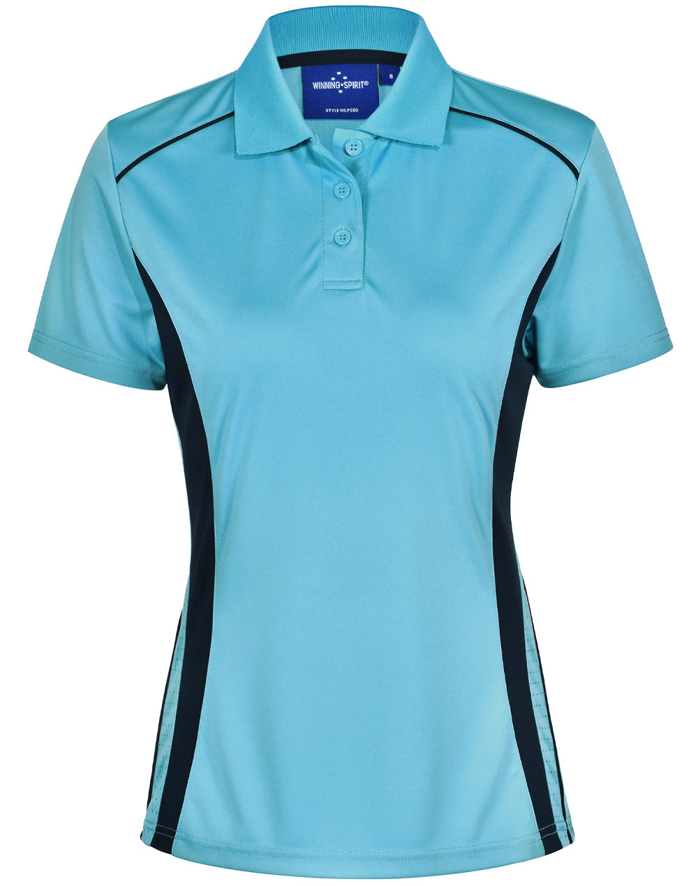 Ladies' Cooldry S/S Contrast Interlock Polo - PS80