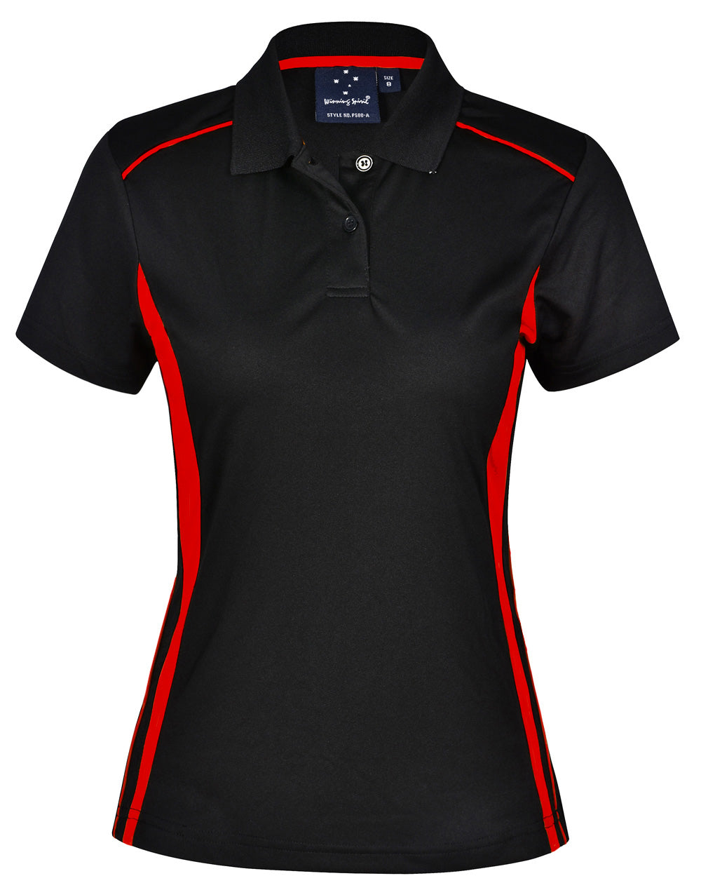 Ladies' Cooldry S/S Contrast Interlock Polo - PS80