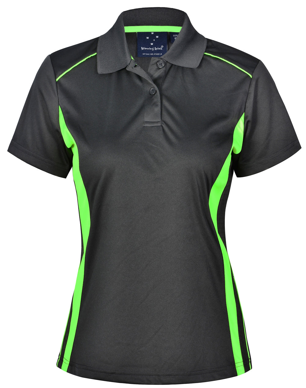 Ladies' Cooldry S/S Contrast Interlock Polo - PS80