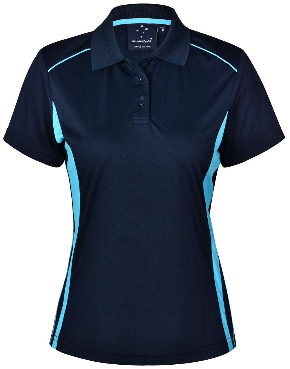 Ladies' Cooldry S/S Contrast Interlock Polo - PS80