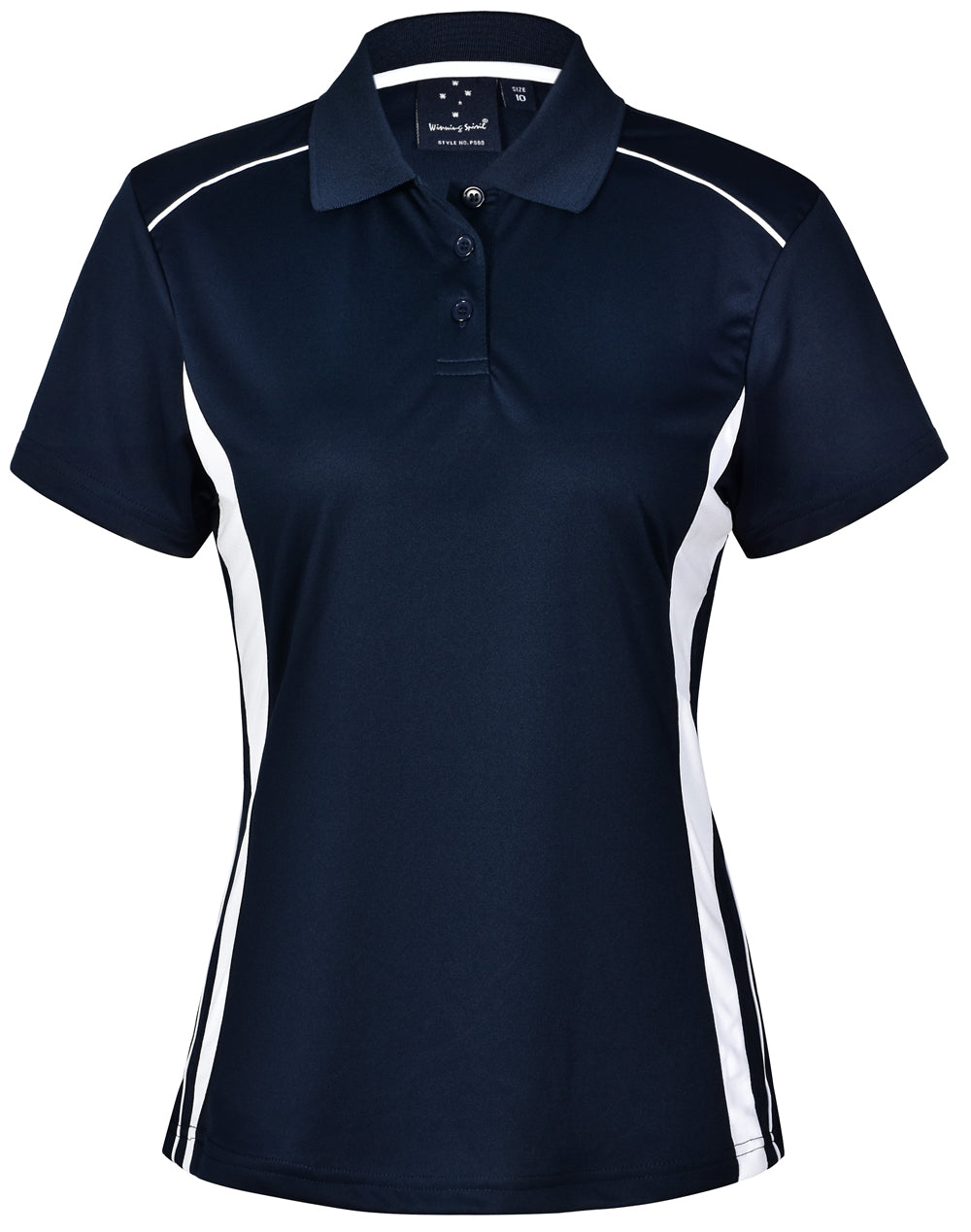 Ladies' Cooldry S/S Contrast Interlock Polo - PS80