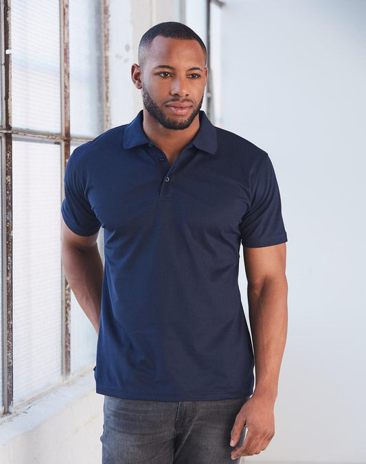 Men's Cooldry Pique Soild Colour S/S Polo - PS81