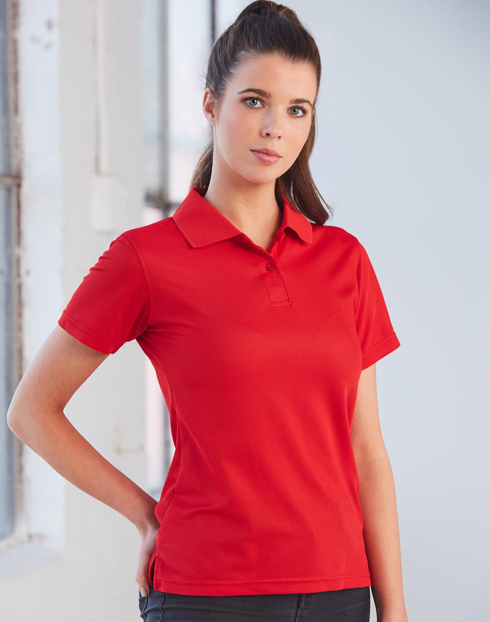 Ladies' Cooldry Pique Soild Colour S/S Polo - PS82