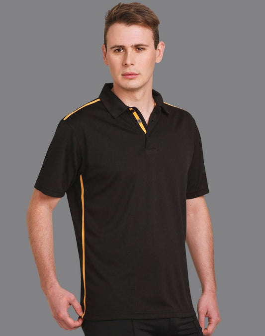 Men's rapid cool short sleeve contrast polo - PS83