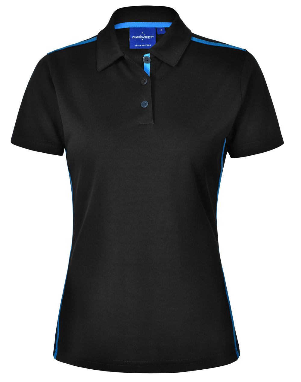Ladies' rapid cool short sleeve contrast polo - PS84
