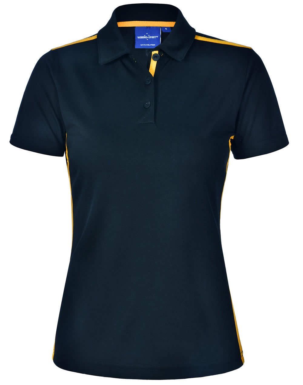 Ladies' rapid cool short sleeve contrast polo - PS84