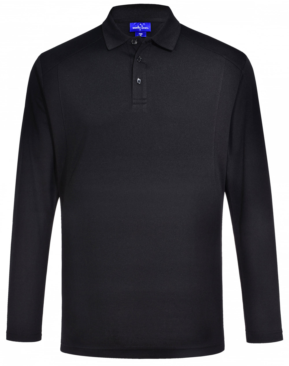 Men's Bamboo Charcoal L/S Polo - PS89