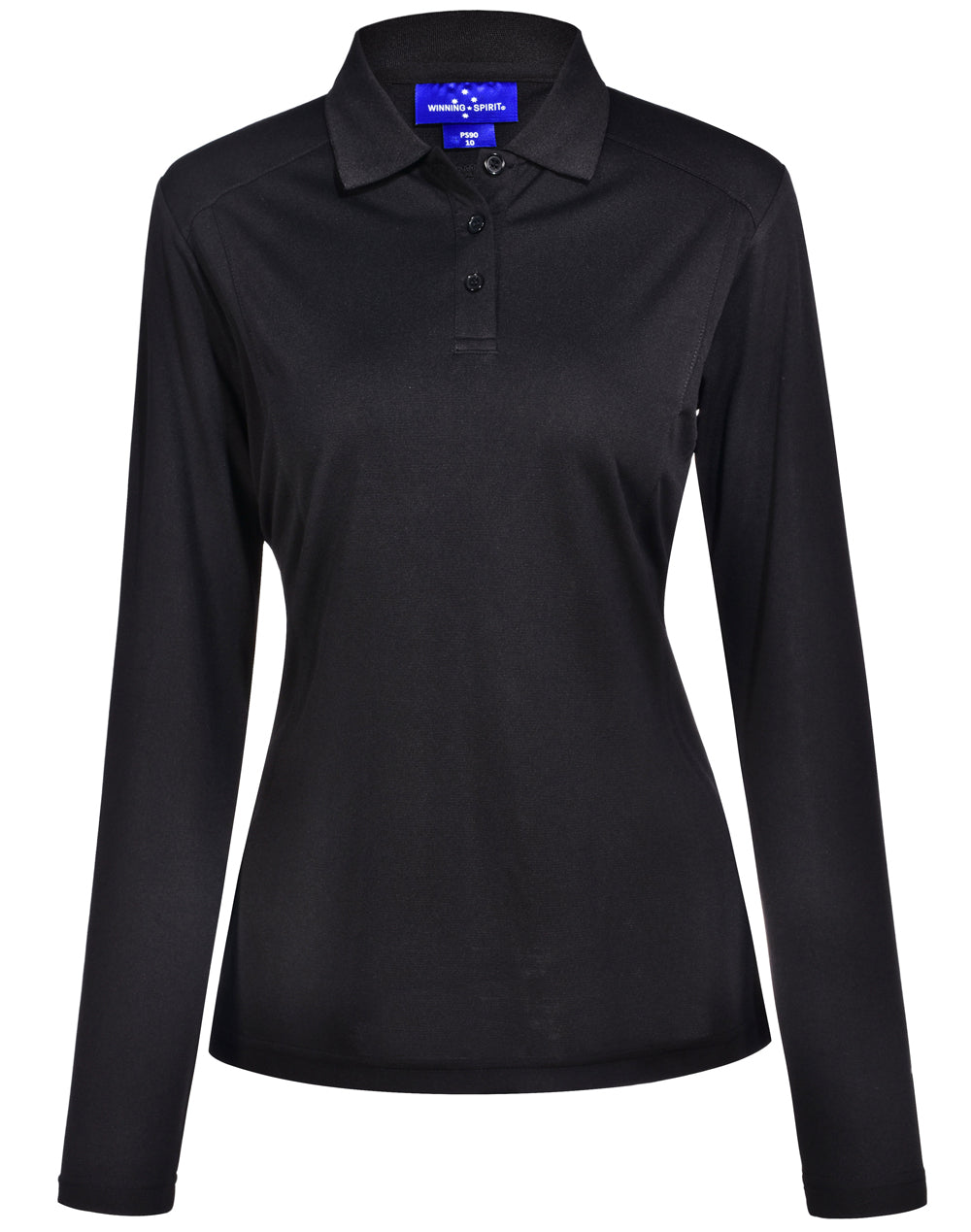 Ladies' Bamboo Charcoal L/S Polo - PS90