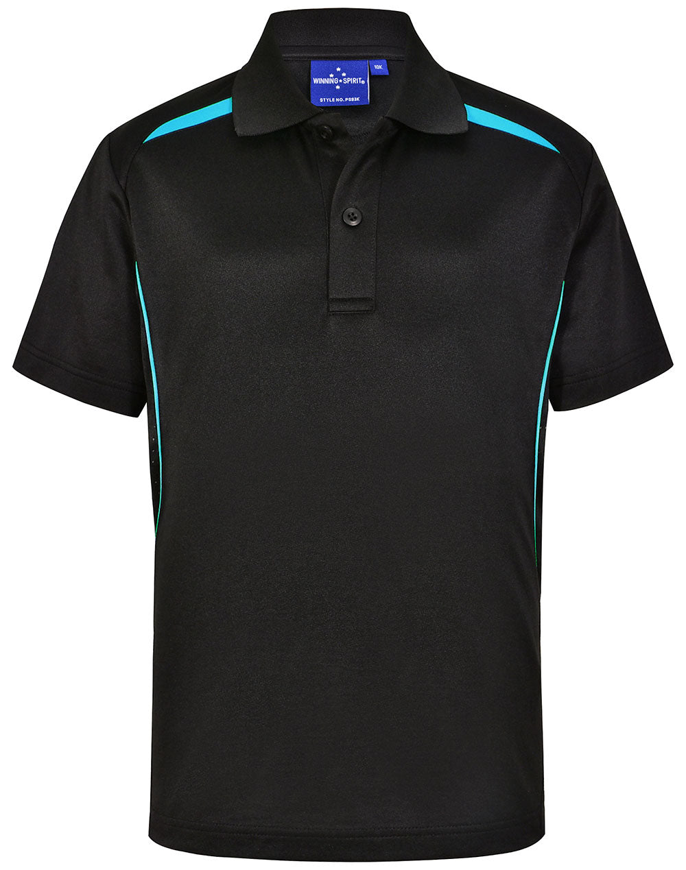 Kids' Sustainable Poly/Cotton Contrast S/S Polo - PS93K