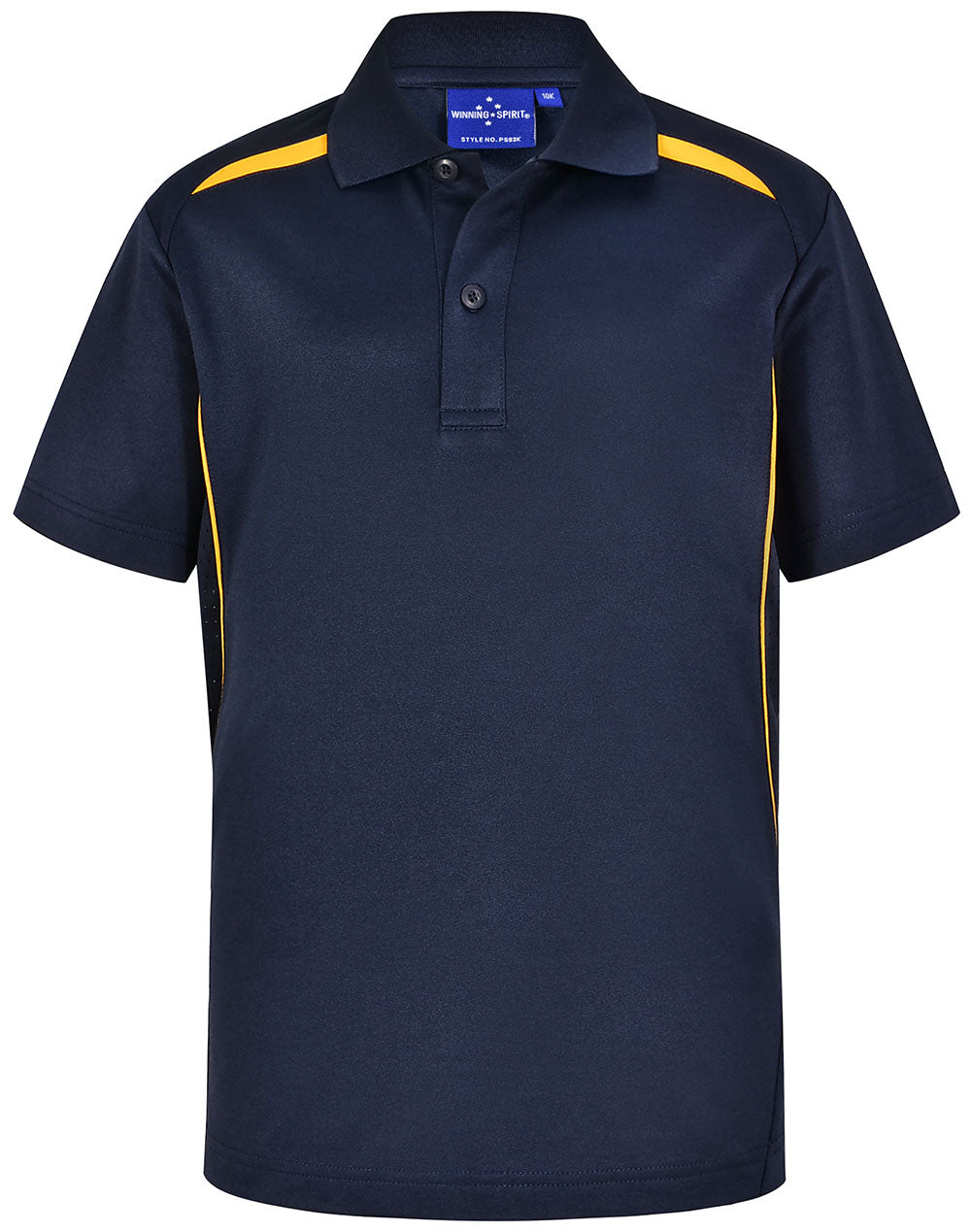 Kids' Sustainable Poly/Cotton Contrast S/S Polo - PS93K