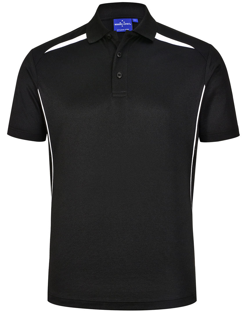 Men's Sustainable Poly/Cotton Contrast S/S Polo - PS93