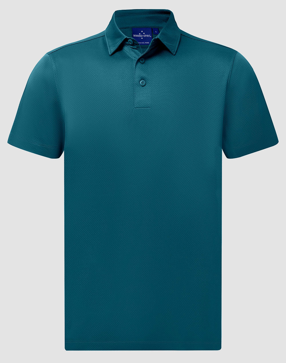 Men's Sustainable Jacquard Knit S/S Polo - PS95