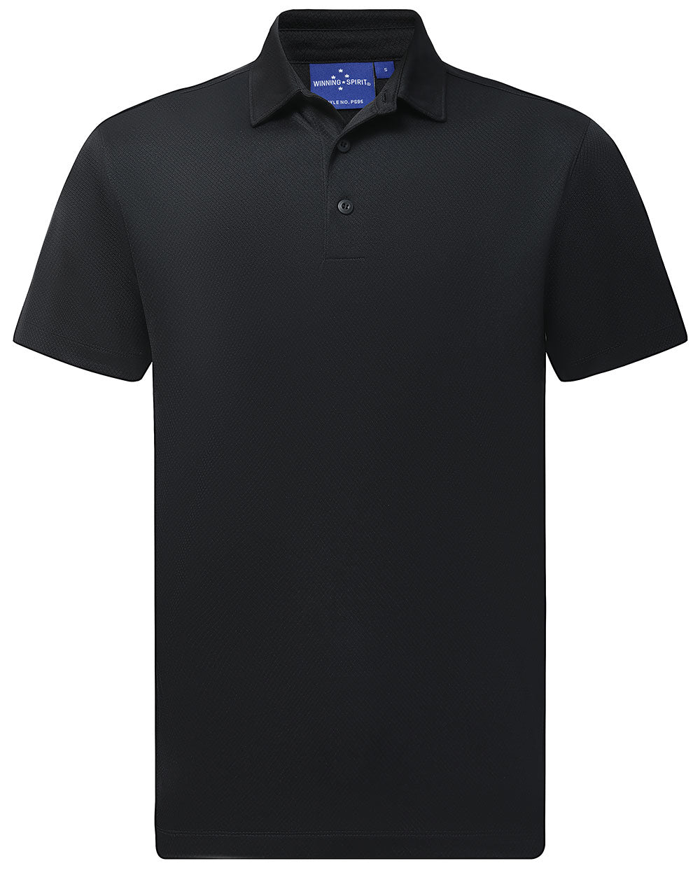 Men's Sustainable Jacquard Knit S/S Polo - PS95