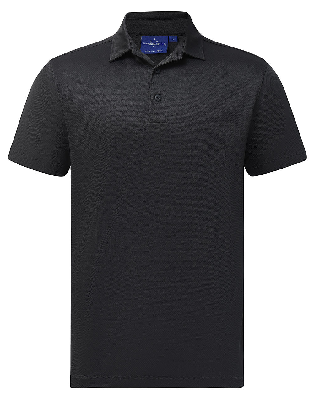Men's Sustainable Jacquard Knit S/S Polo - PS95