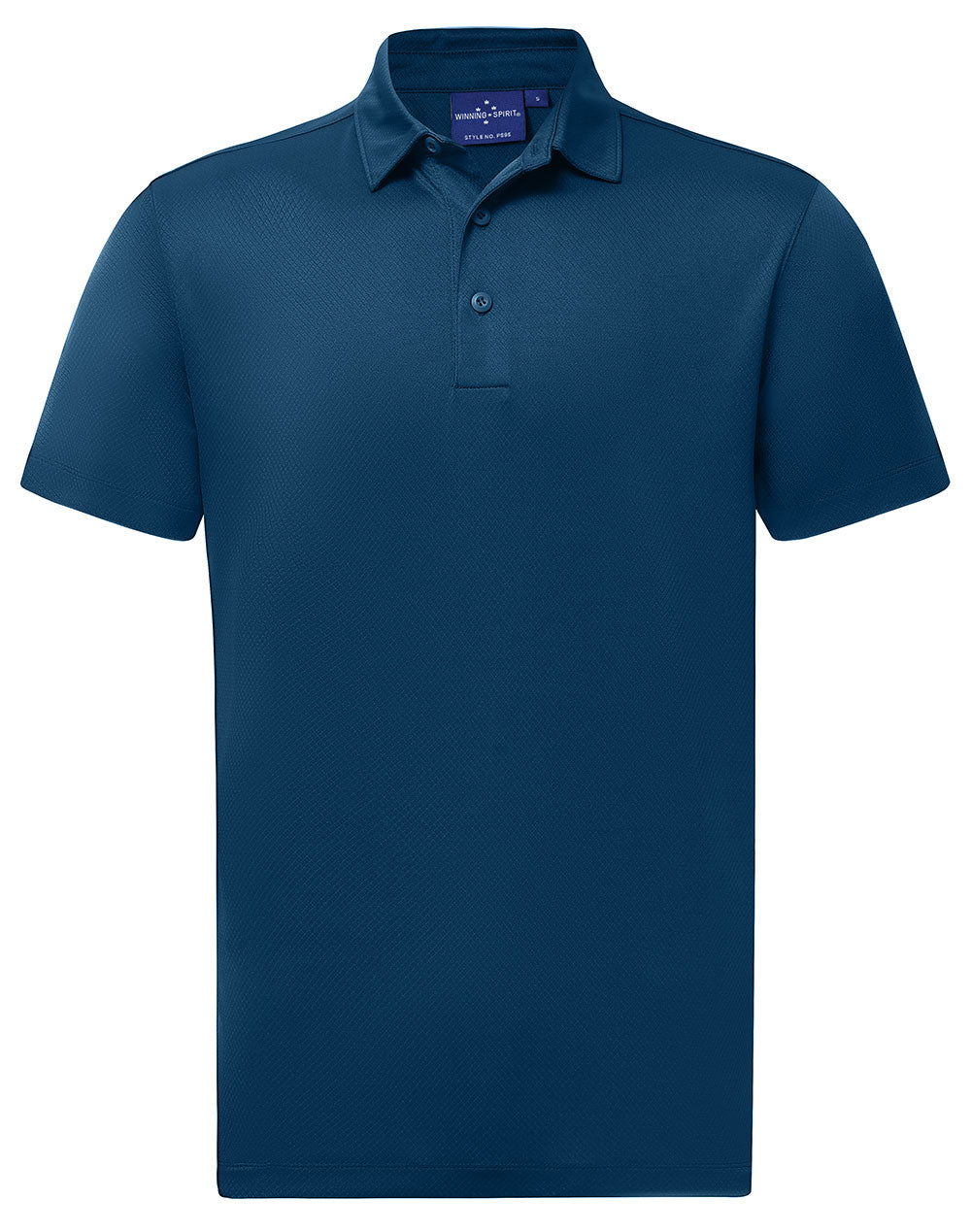 Men's Sustainable Jacquard Knit S/S Polo - PS95