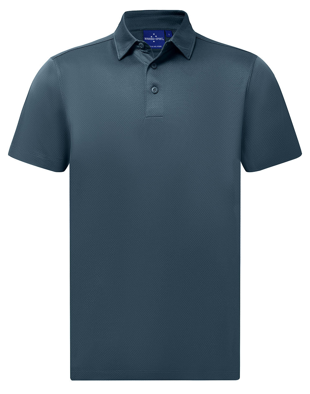 Men's Sustainable Jacquard Knit S/S Polo - PS95