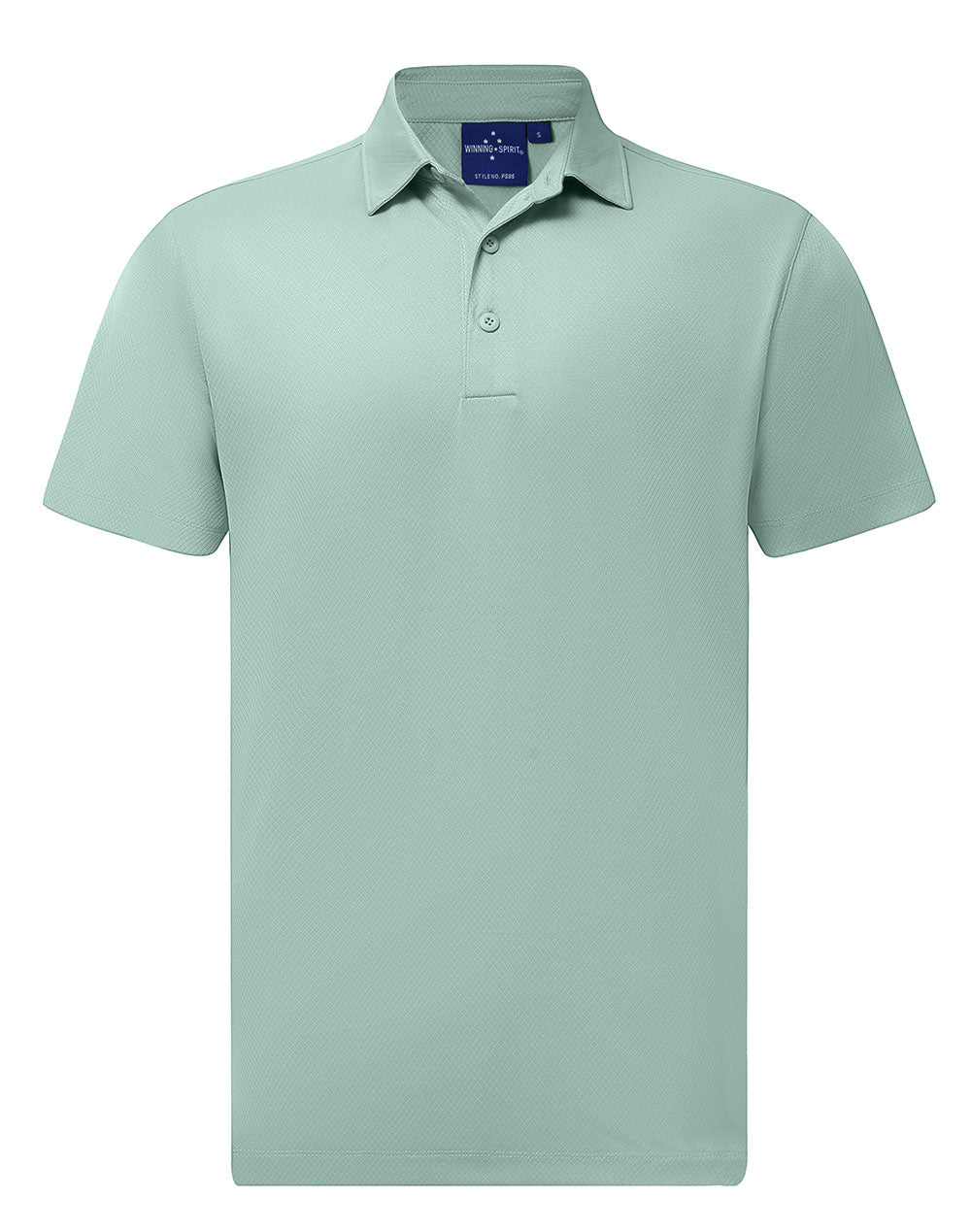 Men's Sustainable Jacquard Knit S/S Polo - PS95