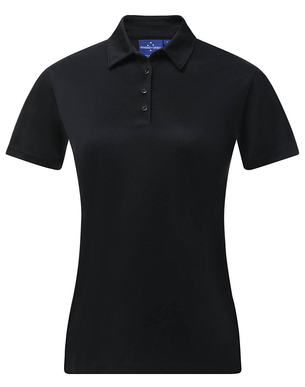 Ladies' Sustainable Jacquard Knit S/S Polo - PS96