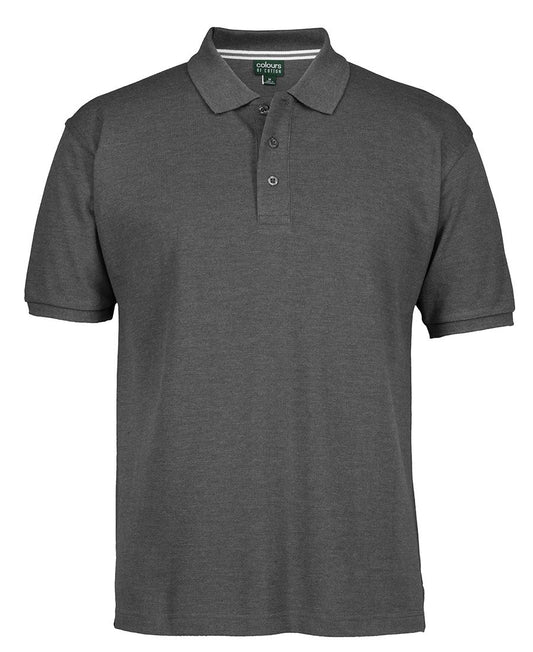 C of C PIQUE POLO CHARCOAL