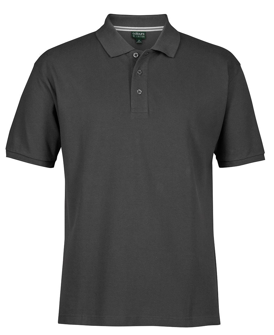 C of C PIQUE POLO CHARCOAL