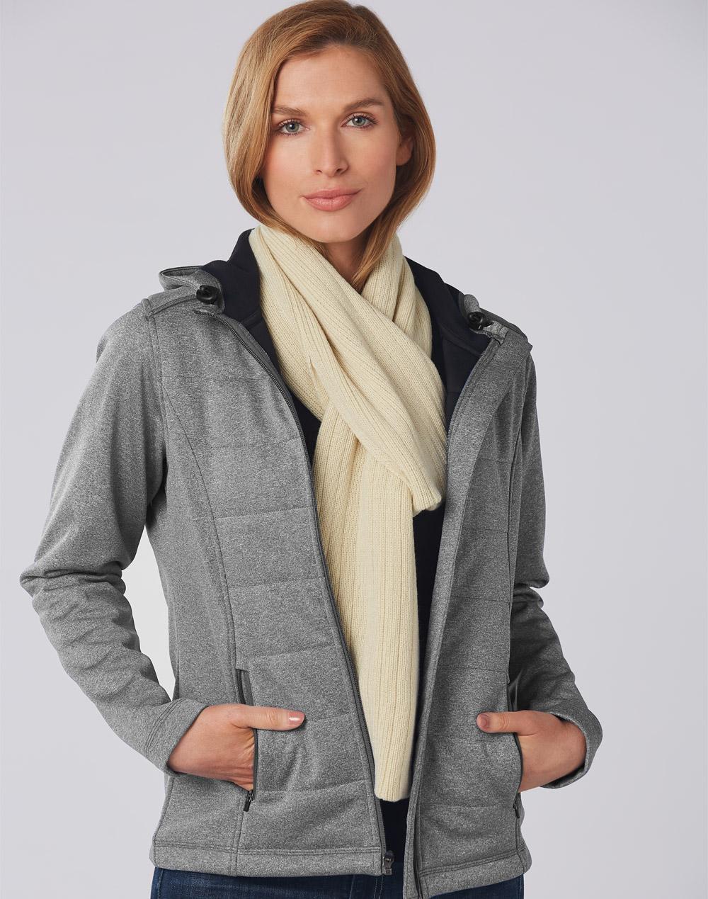 Cable Knit Scarf (Acrylic knit with cable row feature) - SCF02