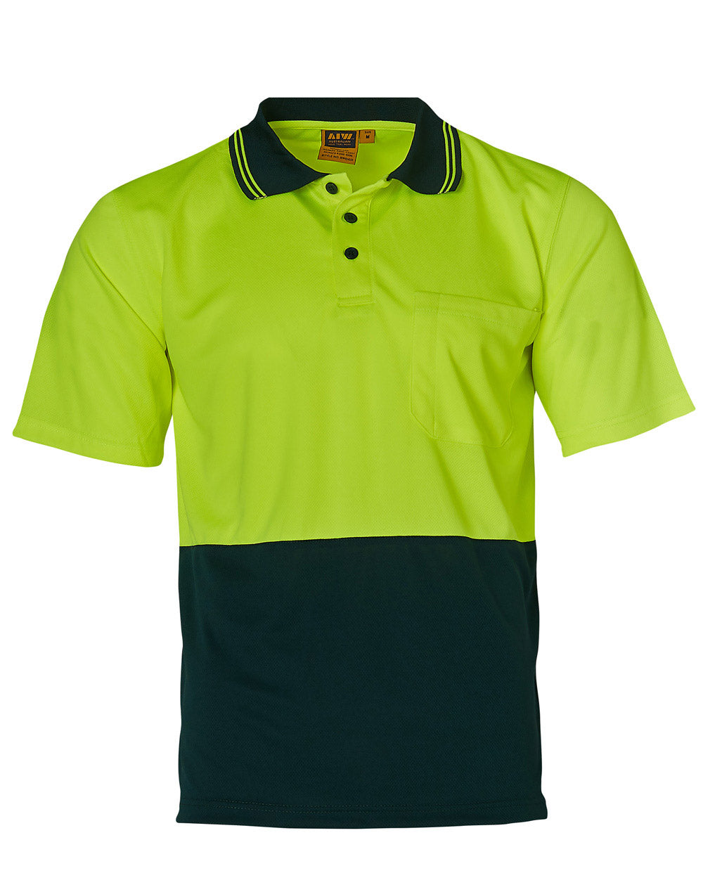 Hi-Vis truedry safety polo S/S - SW01TD
