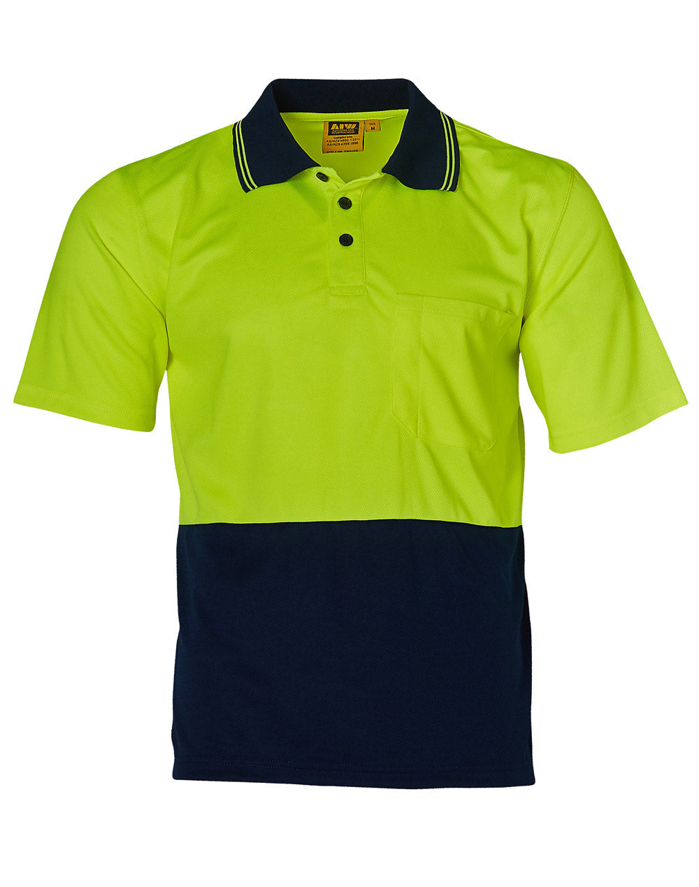 Hi-Vis truedry safety polo S/S - SW01TD