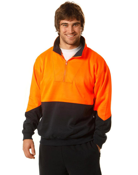 Hi-Vis L/S windcheater collar - SW13A