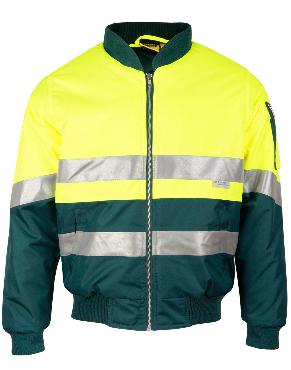 Hi-Vis Two Tone Flying Jacket With 3M Tapes - SW16A
