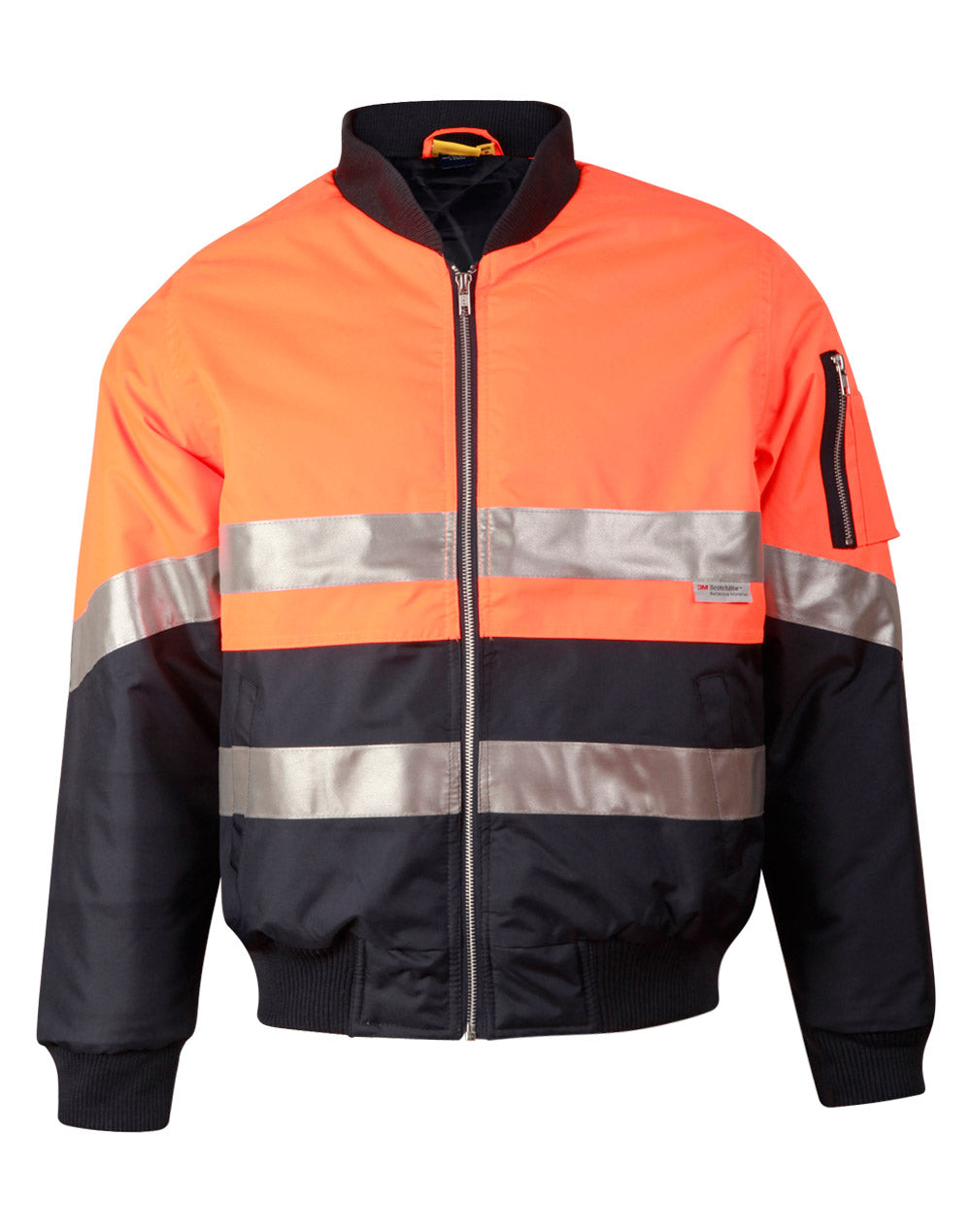 Hi-Vis Two Tone Flying Jacket With 3M Tapes - SW16A